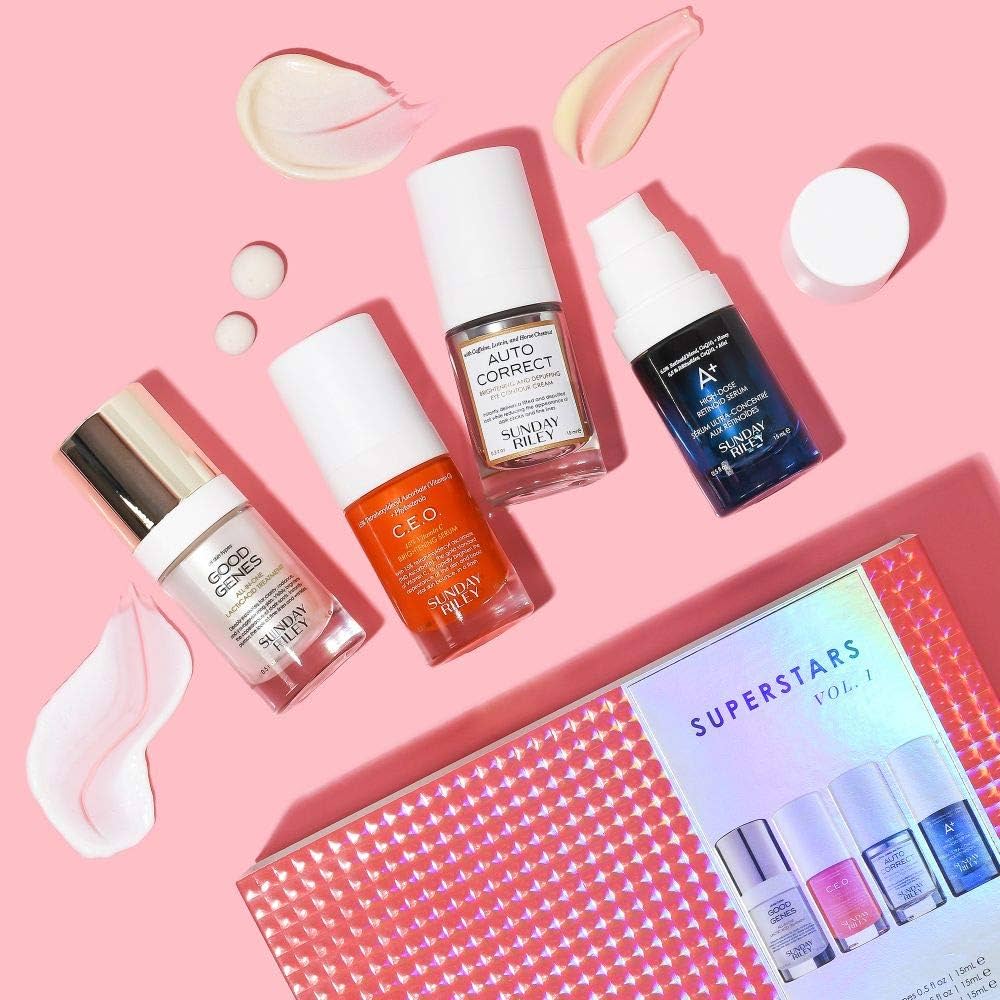 Medik8、Sunday Riley 、KateSomervilleまとめ売り Sunday Riley Wake Up with Me Complete Morning Routine (Worth